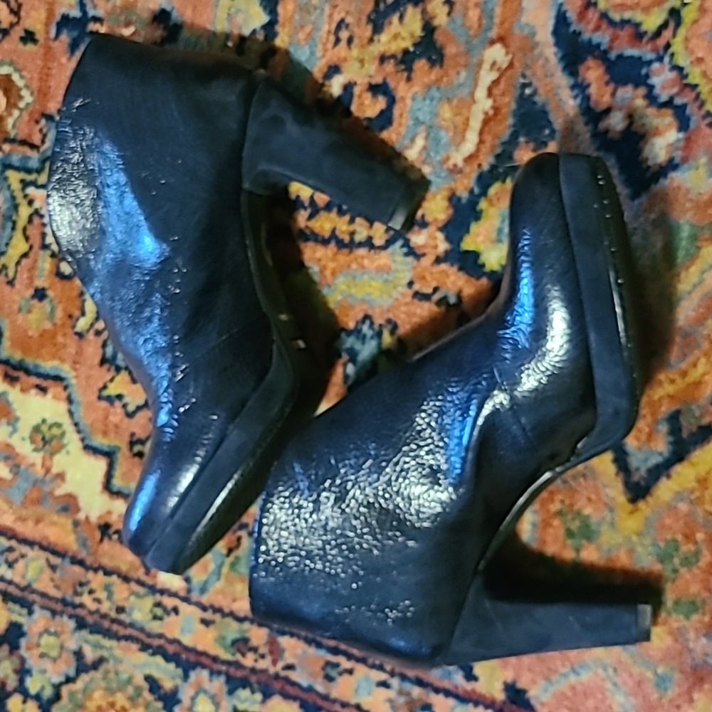 cordani vera pelle dark navy heels